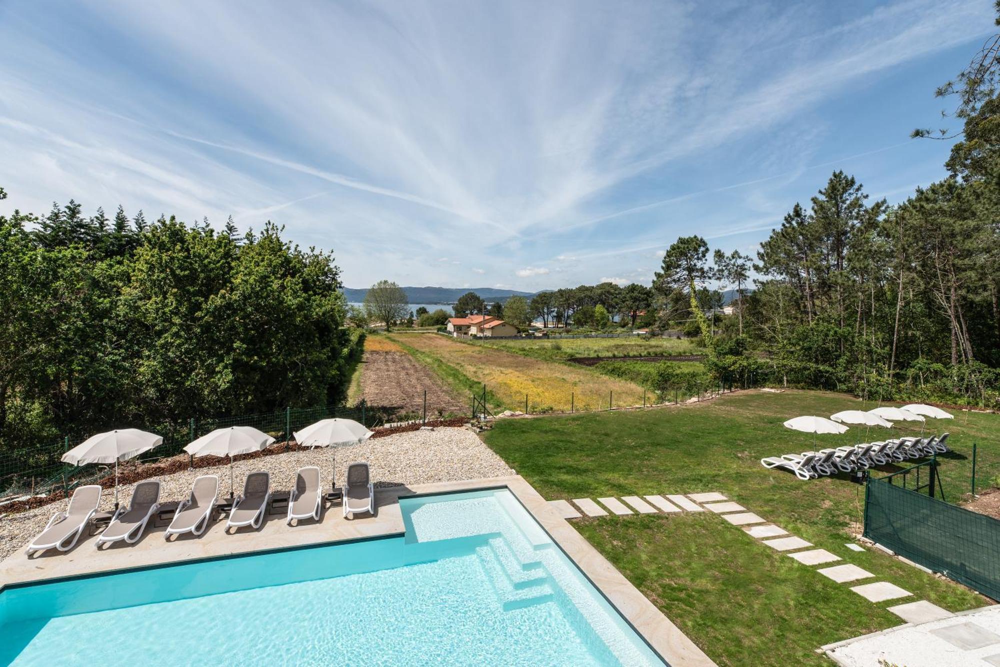Nova Aguieira Apartments - Acceso Directo Playa Porto do Son Eksteriør billede